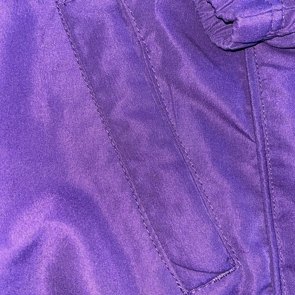 Athletech women’s purple zip up windbreaker jacket Size Large - Picture 3 of 9